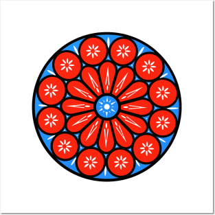Rose Window Posters and Art